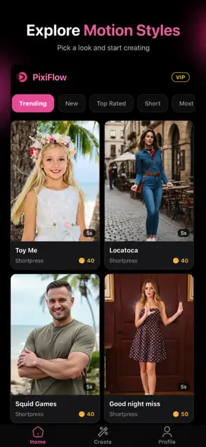 PixiFlow AI: Photo to Video screenshot 2