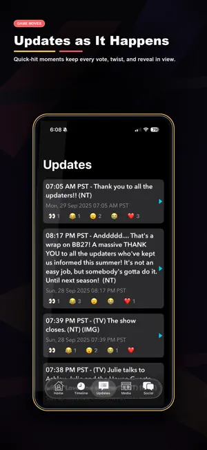 Pocket Big Brother screenshot 2
