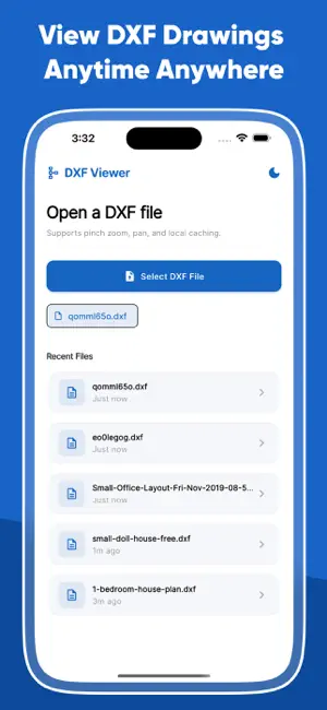 DXF Viewer: CAD File Reader screenshot 2