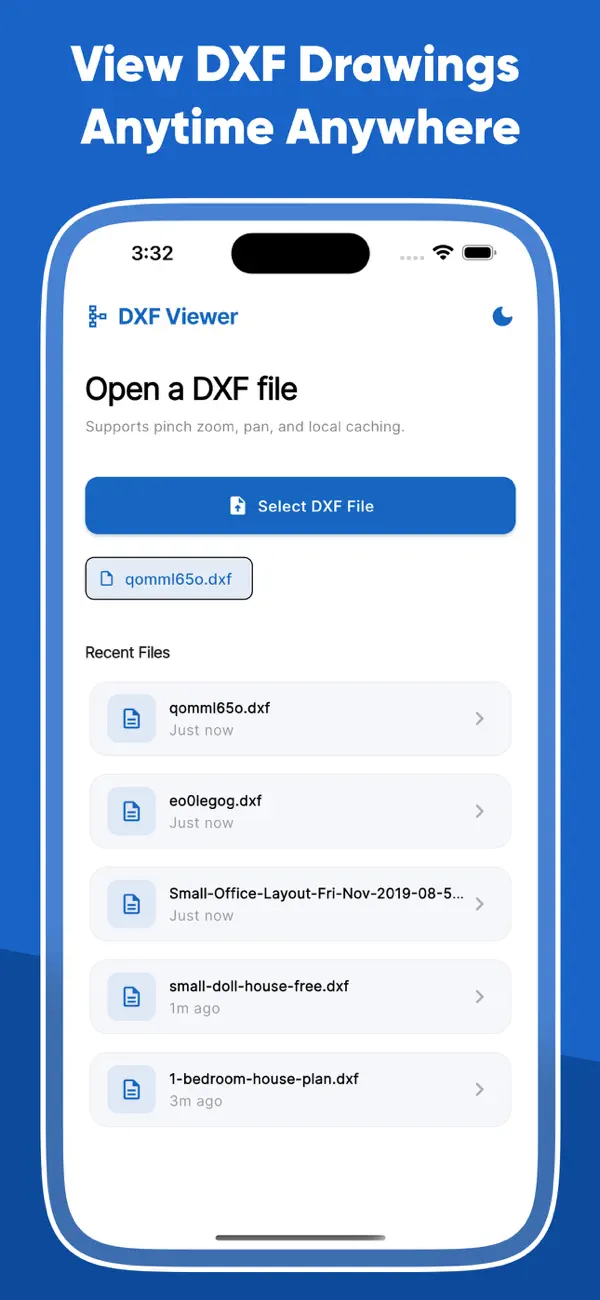 Screenshot #2 pour DXF Viewer: CAD File Reader