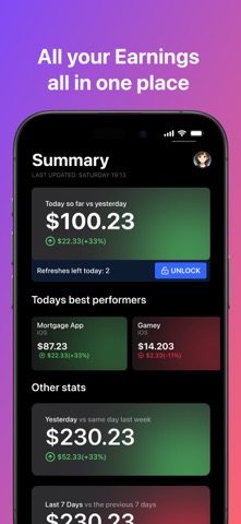 AdTrack Pro – AdMob & AdSense Screenshot 2 of 4