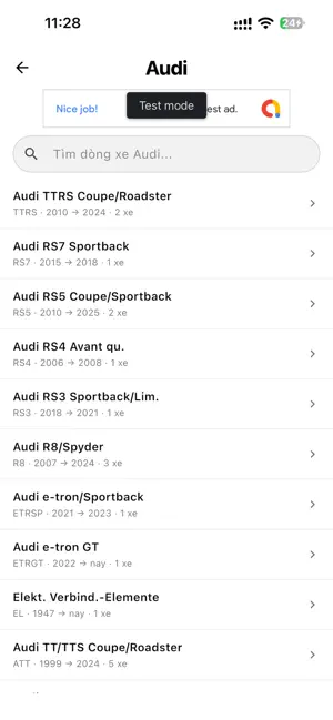 Tra Cứu Phụ Tùng Xe Hơi screenshot 2