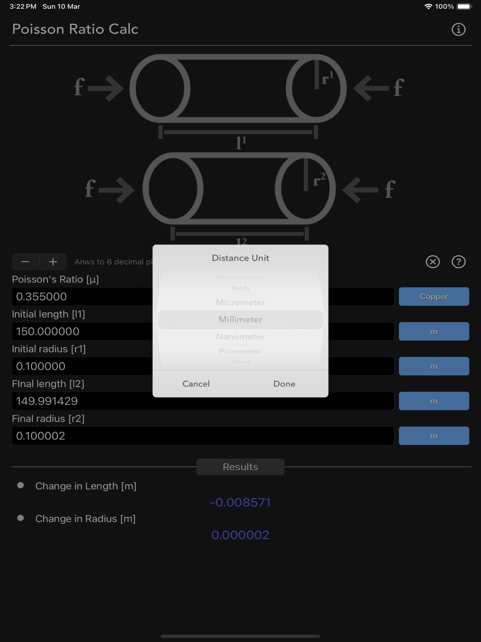 Poisson Ratio Calculator