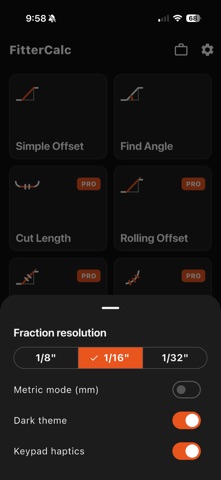 FitterCalc Screenshot 3 of 8