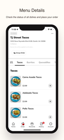 TJ Street Tacos screenshot