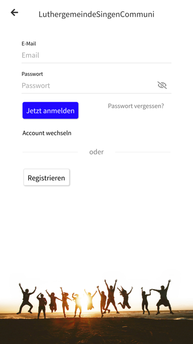 LuthergemeindeSingenCommuni app screenshot 2