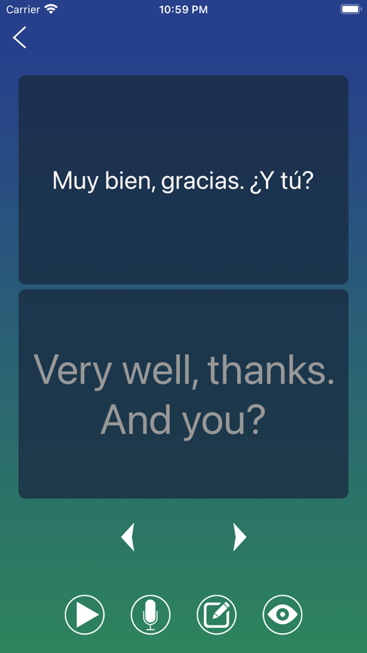 #3. Spanish Phrase Book Learn (iOS) By: 佩佩 伍