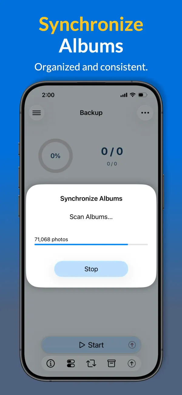#4. Photos Backup for Synology (iOS) By: Sonar Workshop