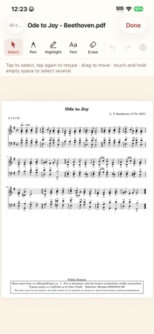 Better Music Sheet screenshot 1