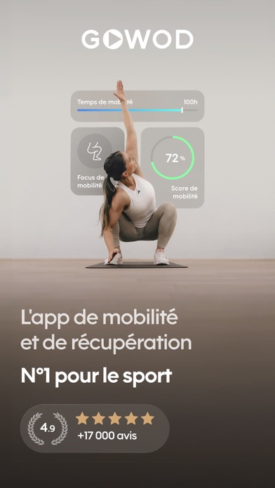 Screenshot #1 pour GOWOD – Mobilité & Stretching