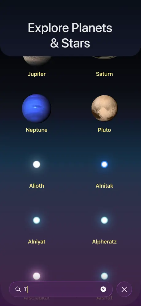 PlanetFinder Pro 星空寻迹大师应用截图