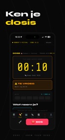 DOSE: Festival Safety App screenshot