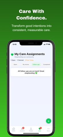 CareHub by Volunteer U iPhone screenshot