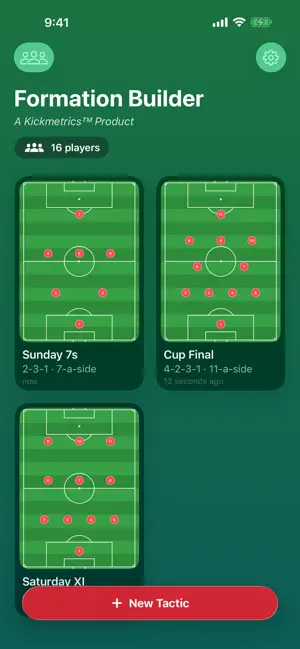 Football Formation screenshot 1
