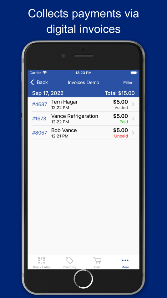 #7. APEX mPOS (iOS) Με: Apriva