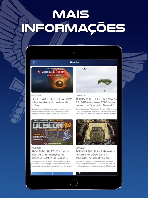 Screenshot #5 pour FAB (FORÇA AÉREA BRASILEIRA)