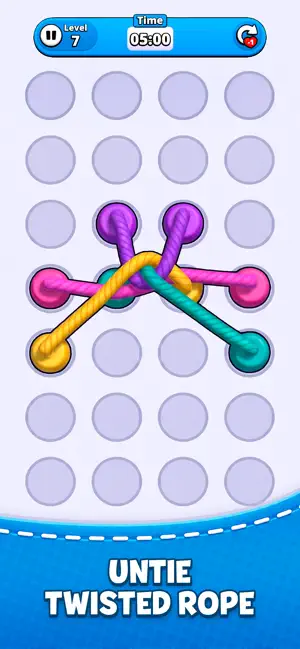 Rope Puzzle: Twisted Master screenshot 4
