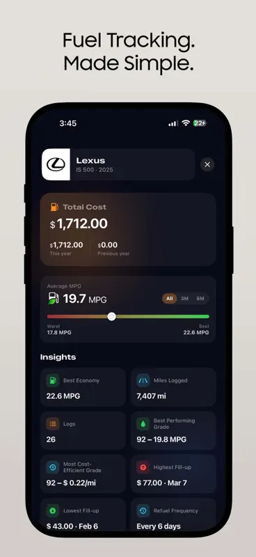 MyAutoLog: Car Maintenance Log screenshot 4 of 9