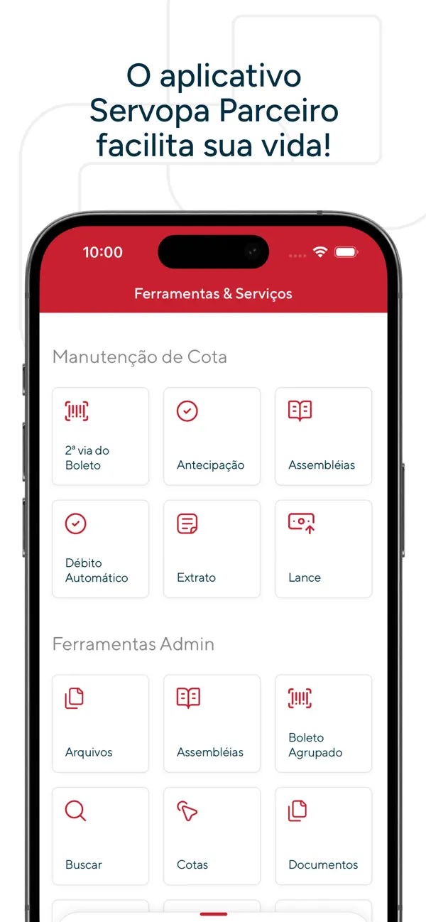 Screenshot #1 pour App Parceiro Servopa