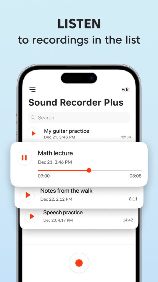 #6. Voice Recorder - Dictaphone (iOS) 来自: DigitAlchemy LLC