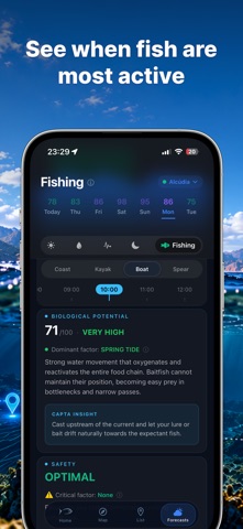 Capta - Fishing, Sea & GPS Map iPhone screenshot 5