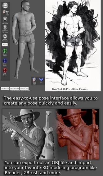 Pose Tool 3Dのおすすめ画像2