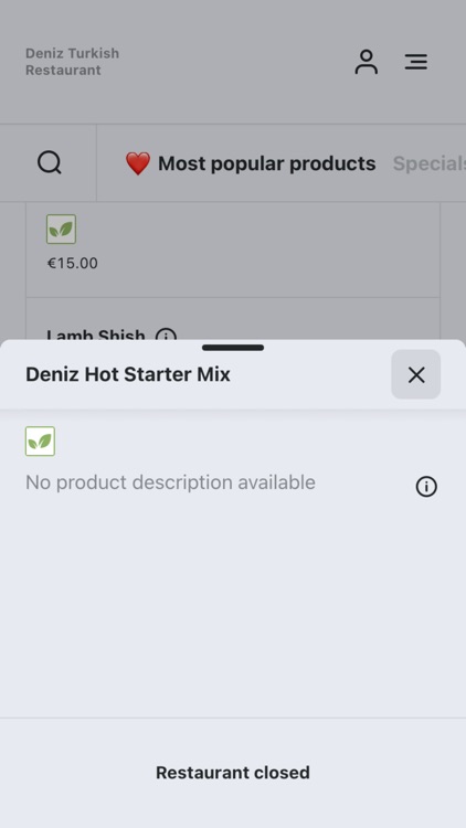 Deniz Turkish Restaurant screenshot-3