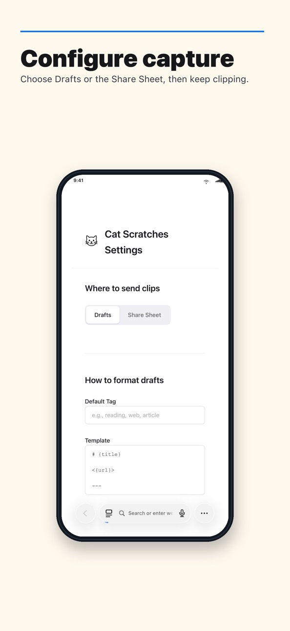 iPhone screenshot