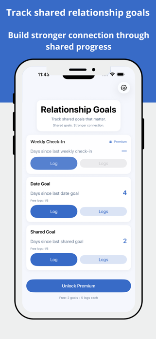 Relationship Goals Tracker Screenshot 3 of 5