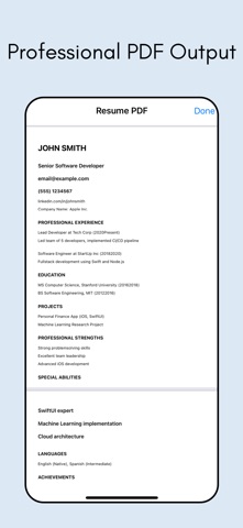 CV Voice iPhone screenshot