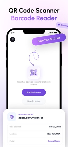 QR Code : Easy Barcode Scanner Screenshot 1 of 6