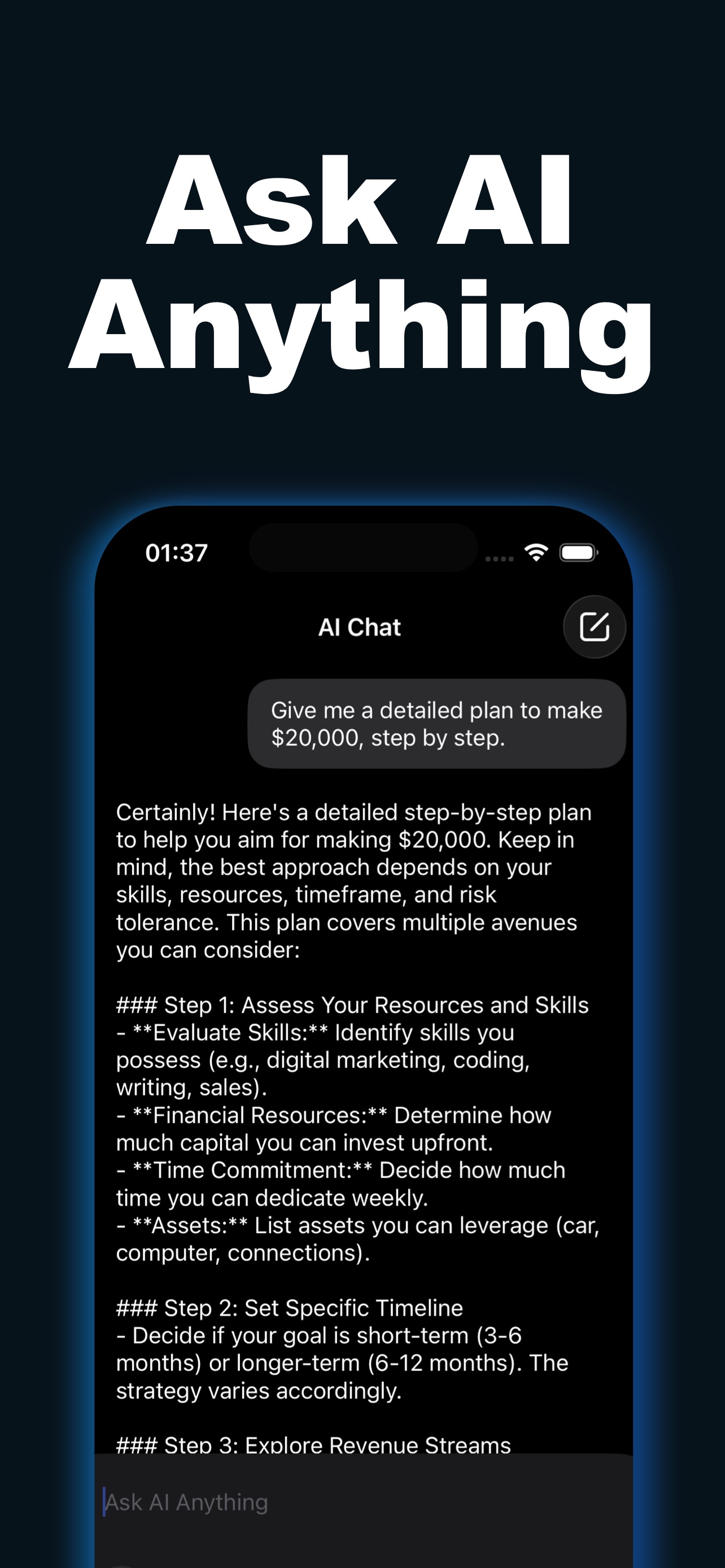 Genimi 3: Smart Chat with AI screenshot 5