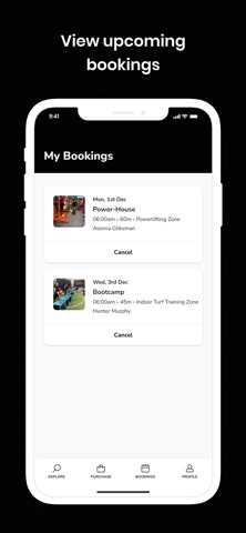 Nex Level Sports and Fitness iPhone screenshot