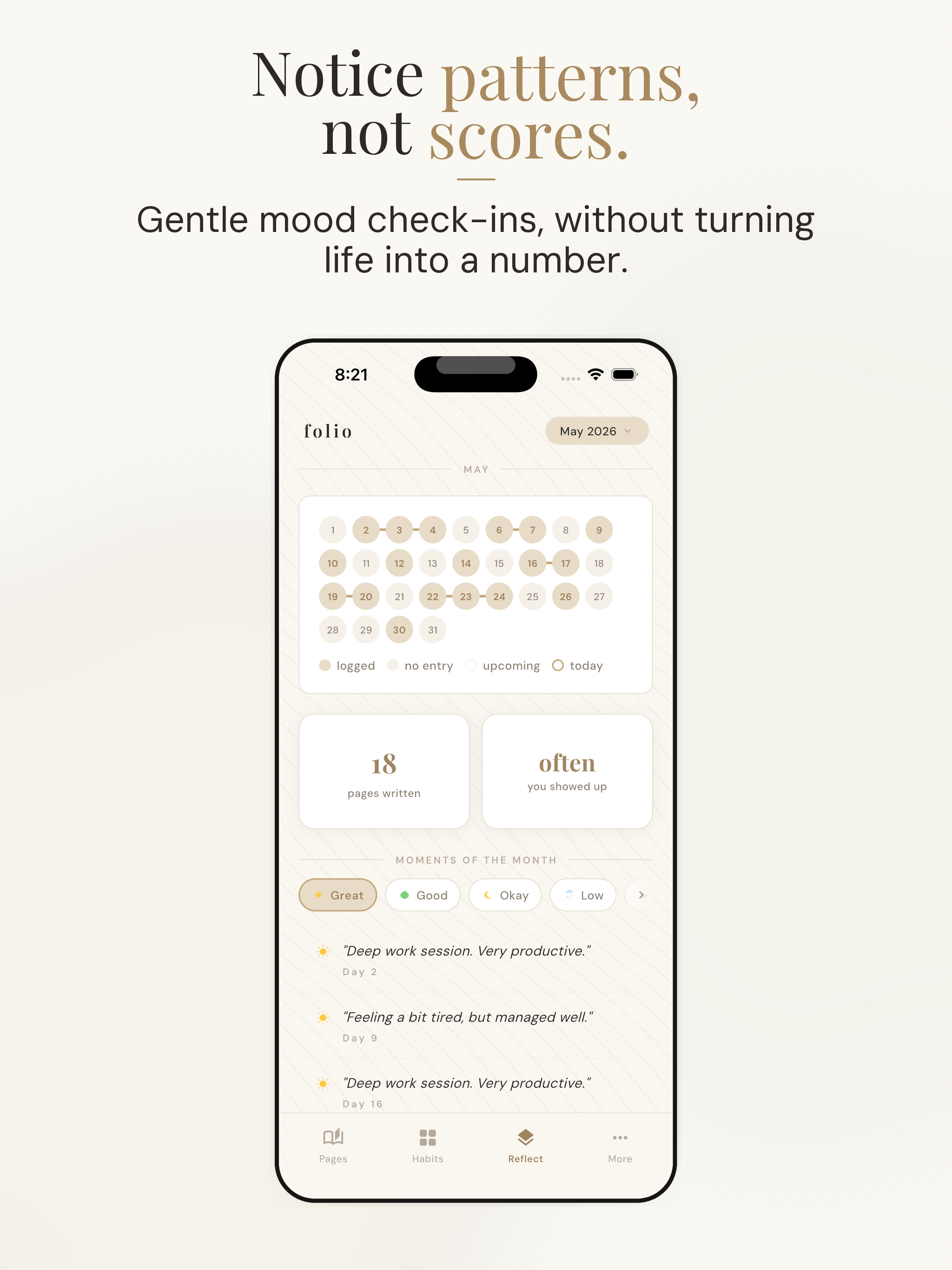 Folio – Daily Journal & Diary screenshot 13