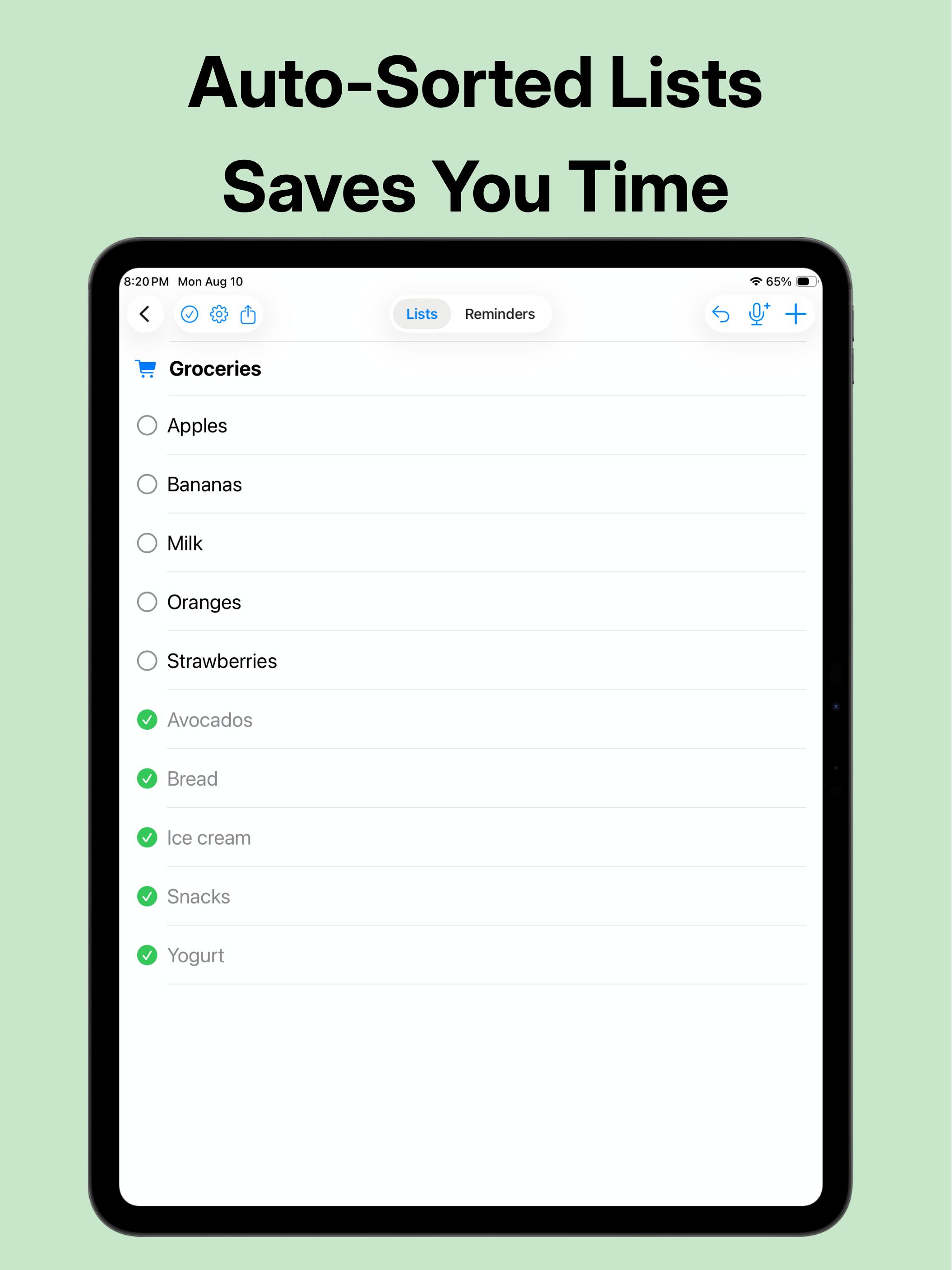 Bright List: Grocery List screenshot 12