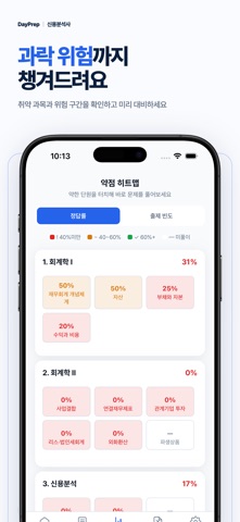 신용분석사 - 회계학 신용분석 종합신용평가 iPhone screenshot