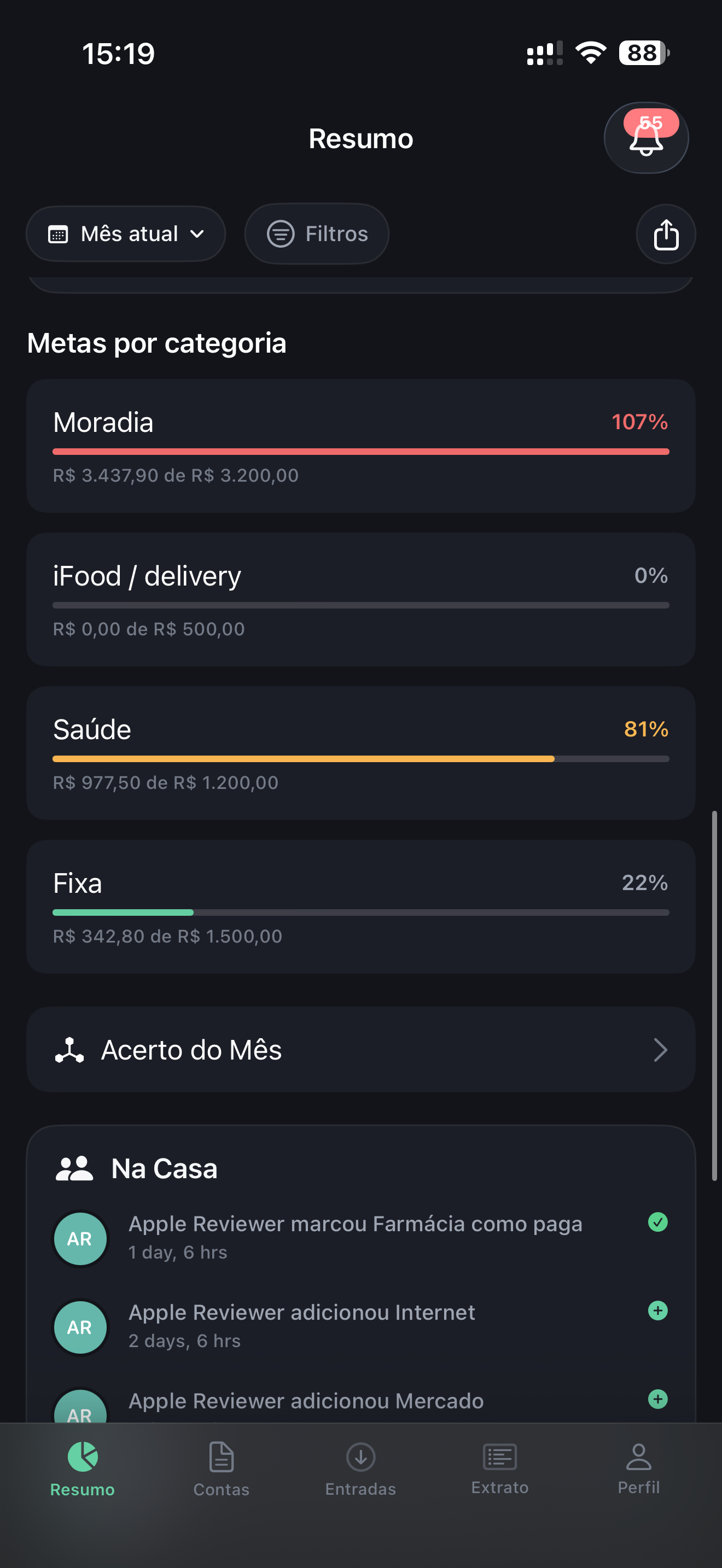 ContasCasal