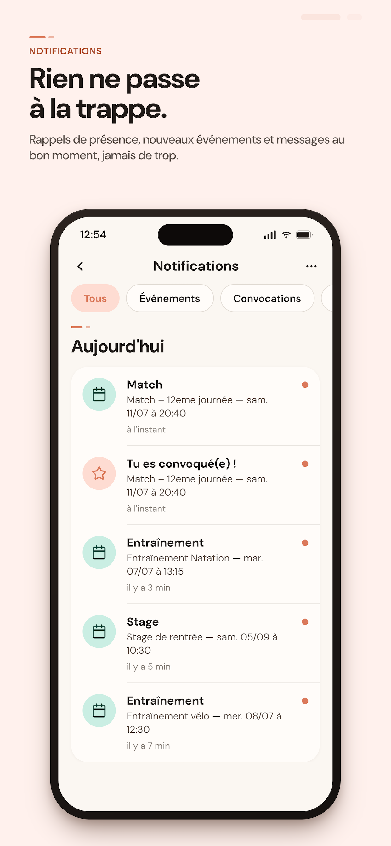 Tempo : Gestion Club Sport screenshot 7