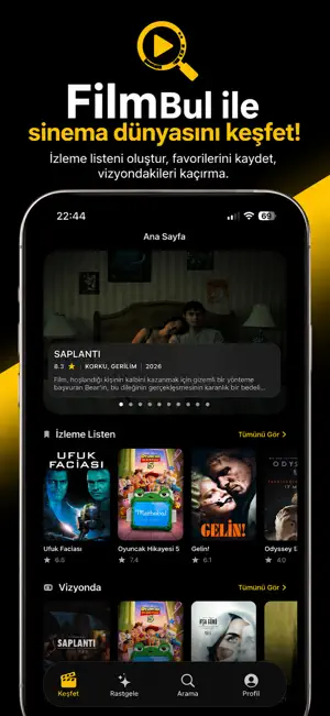 FilmBul - Film & Dizi Keşfet screenshot 1