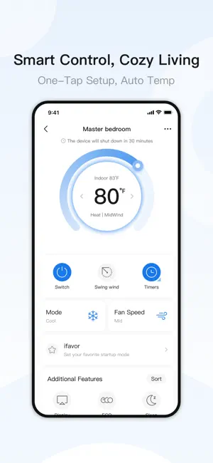 AUX Home iPhone screenshot 1