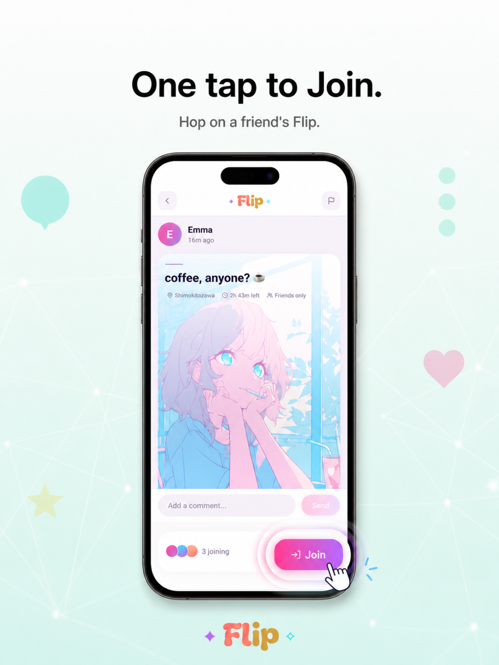 Flip - tap in, hang out screenshot 10