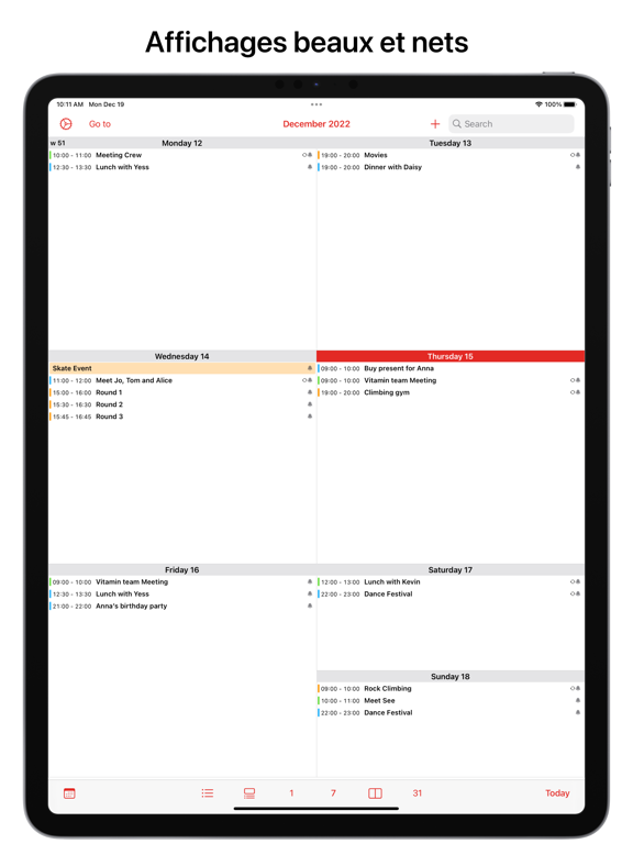 Screenshot #6 pour Supercal - Calendrier V3