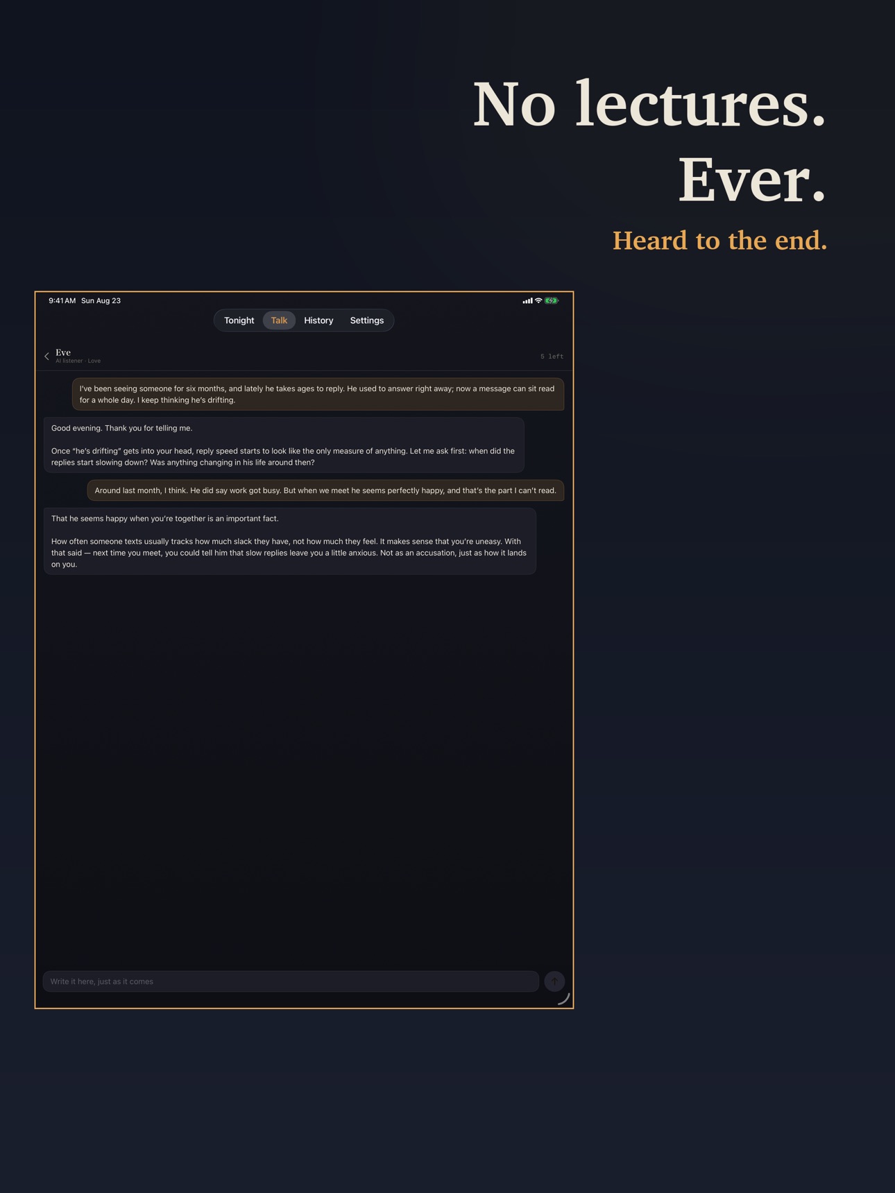 Screenshot 9 of NightVent - AI Listener