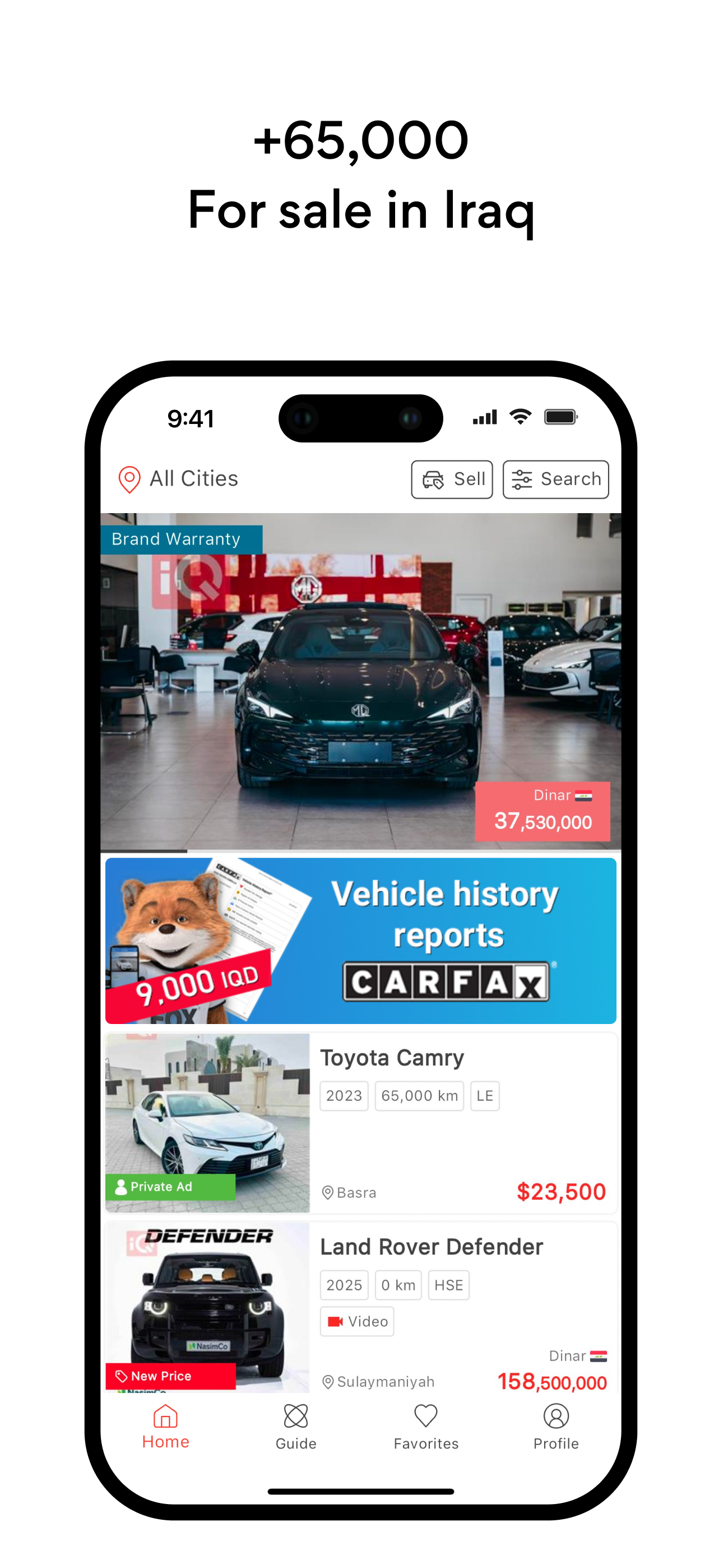 iQ Cars - سوق سيارات العراق