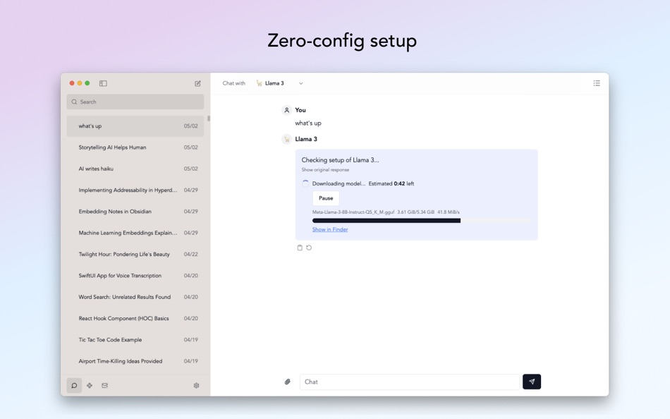 #7. RecurseChat (macOS) 由: Xiaoyi Chen