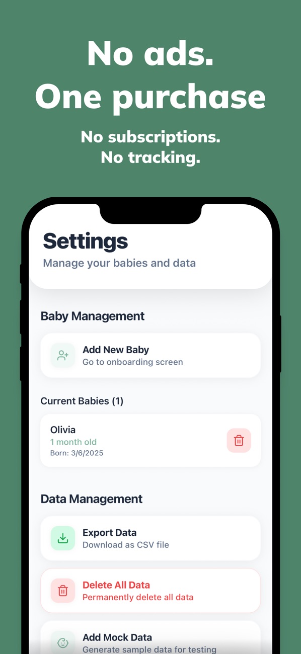 Buggy: Baby Tracker & Log screenshot 4