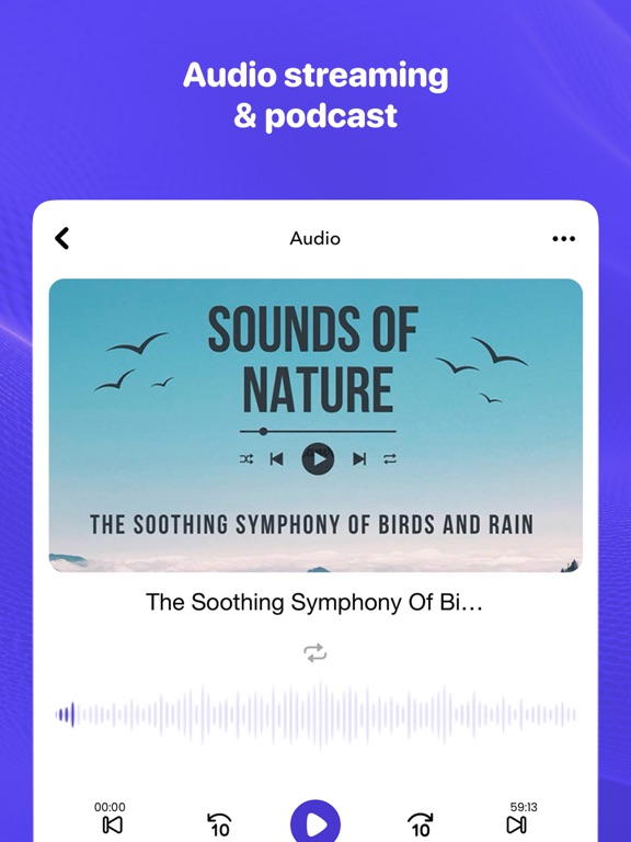 Screenshot #6 pour Soundbook Audio: Books & Music