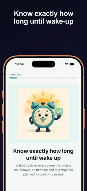 Alarm Clock WakeCue screenshot 1