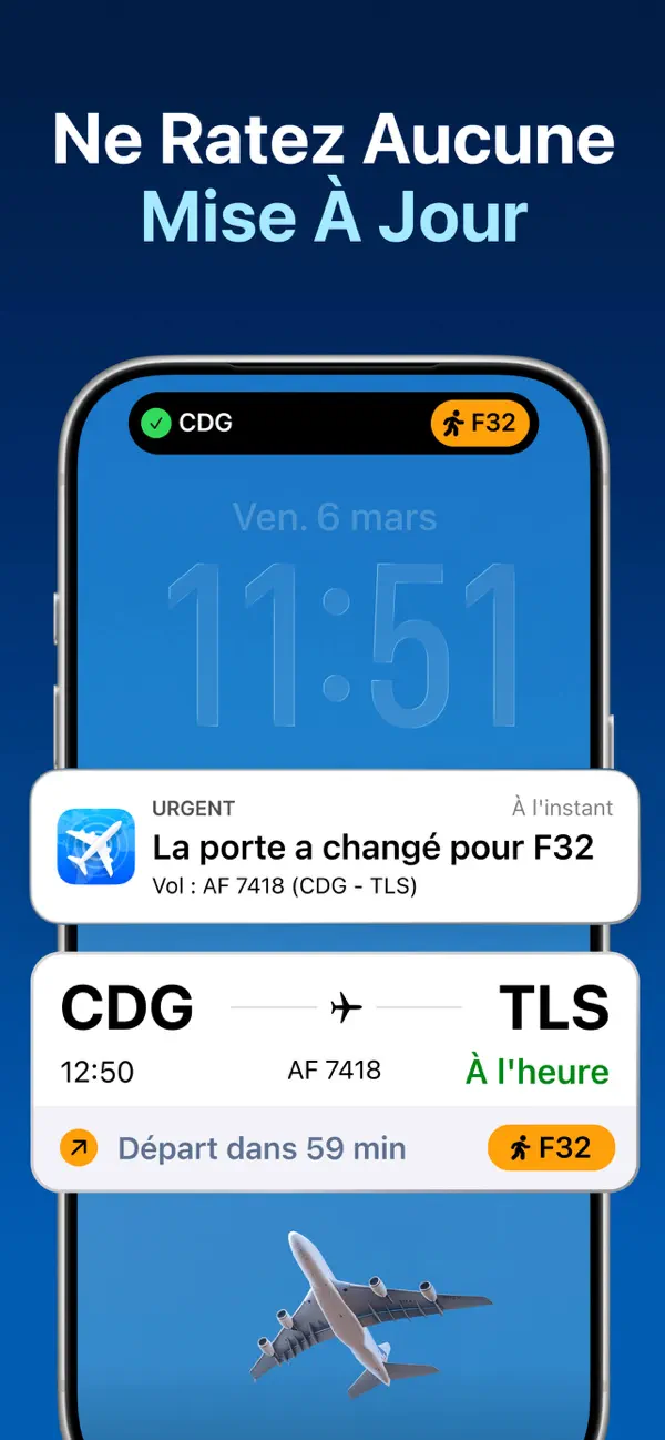 Screenshot #3 pour Flight Tracker . Suivre un vol