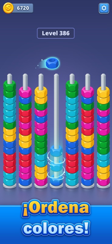 Nuts Factory: Nut Sort Puzzle screenshot 1